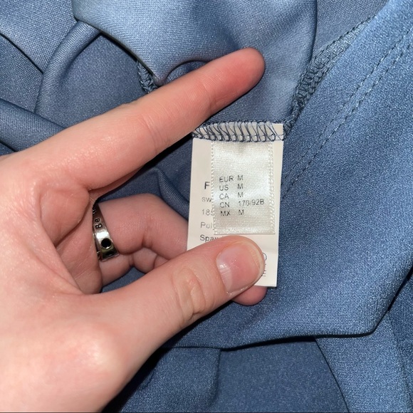 Blue Bodycon mini dress - Picture 5 of 6